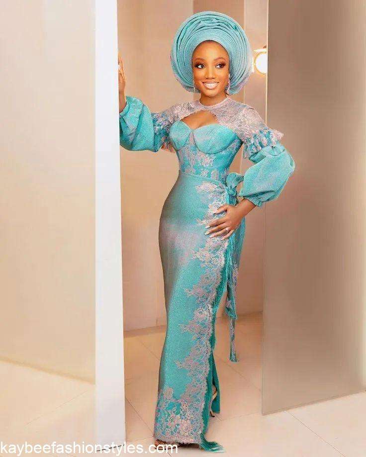 Latest Iro and Blouse Styles for Bride in 2022 and 2023 Kaybee Fashion Styles