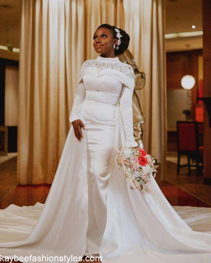 30 Best Decent Wedding Gowns in Nigeria 2023 and 2024 Kaybee