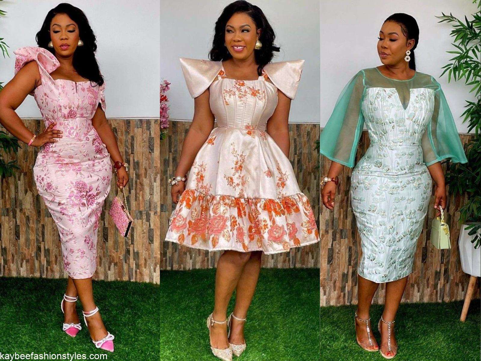 Latest Ankara Short Gown Styles To Look Stylish And Fashionable