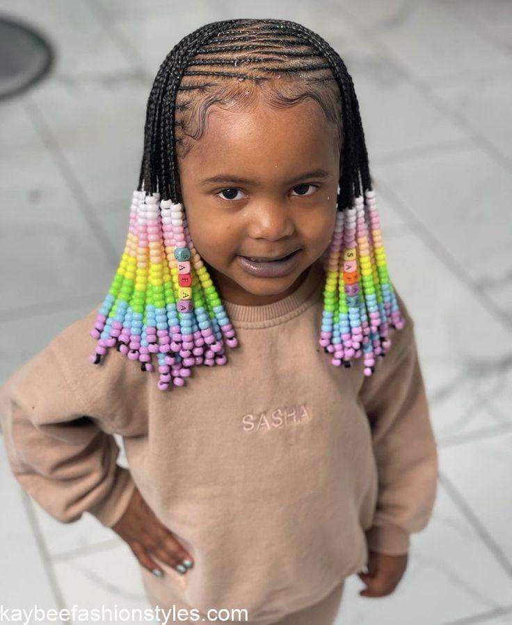 Christmas Hairstyles for Little Girl in Nigeria