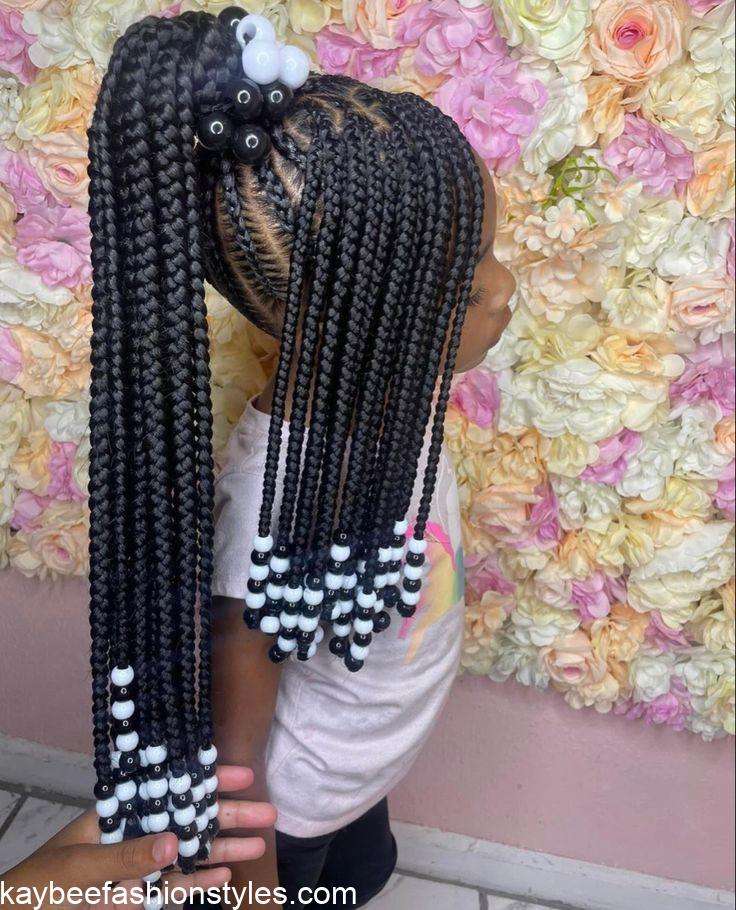 Christmas Hairstyles for Little Girl in Nigeria