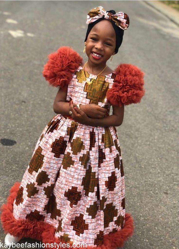 Christmas Gown Styles for Girl Child in Nigeria