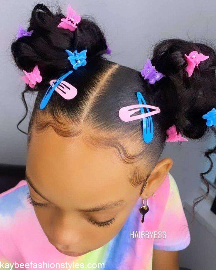 Christmas Hairstyles for Little Girl in Nigeria