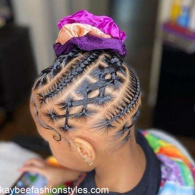 Christmas Hairstyles for Little Girl in Nigeria