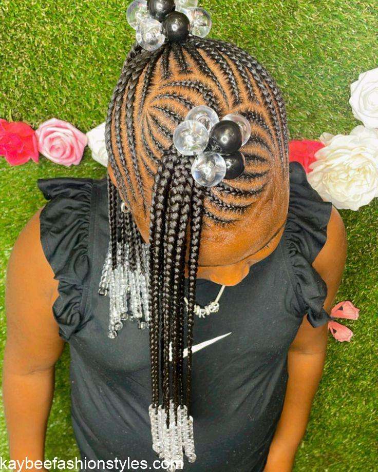 Christmas Hairstyles for Little Girl in Nigeria