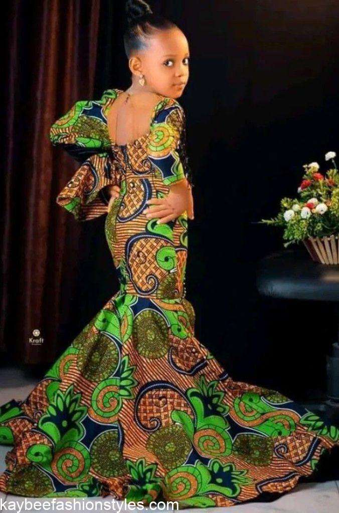 Christmas Gown Styles for Girl Child in Nigeria