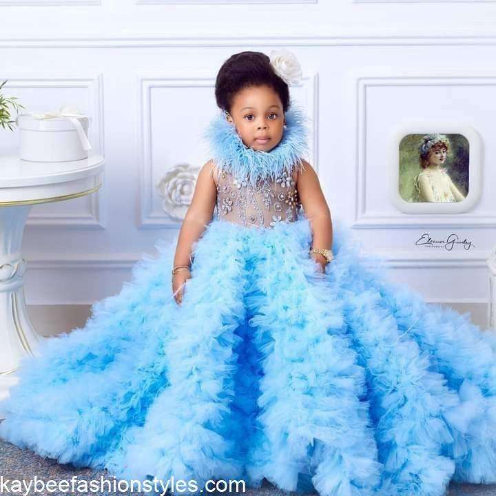 30 Best Christmas Gown Styles for Girl Child in Nigeria - Kaybee ...