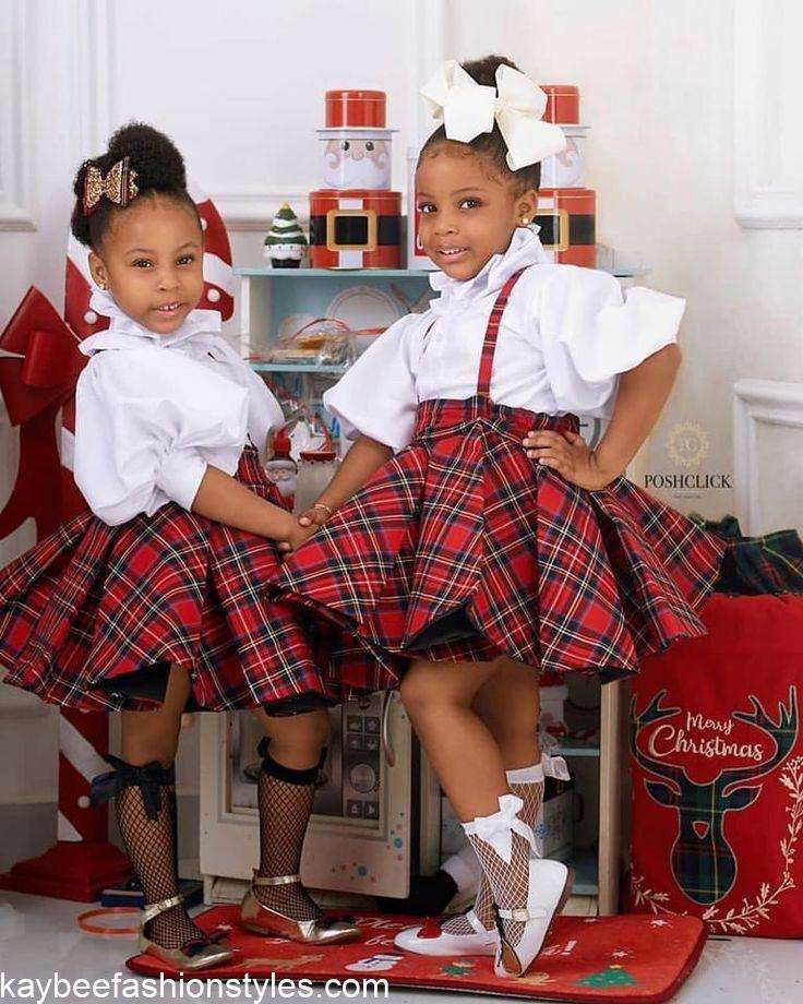 Christmas Gown Styles for Girl Child in Nigeria