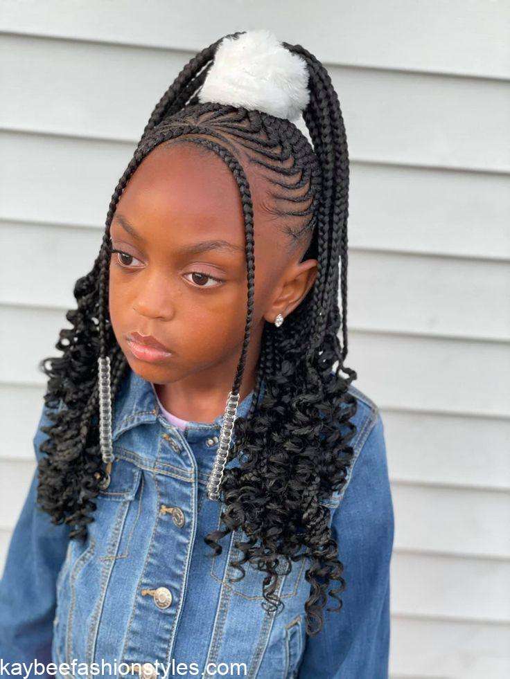 Christmas Hairstyles for Little Girl in Nigeria