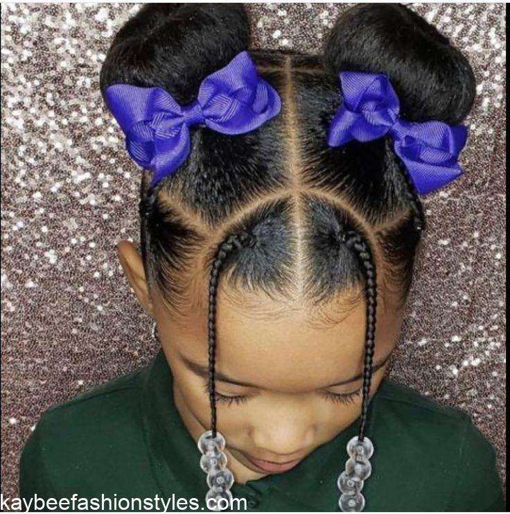 Christmas Hairstyles for Little Girl in Nigeria