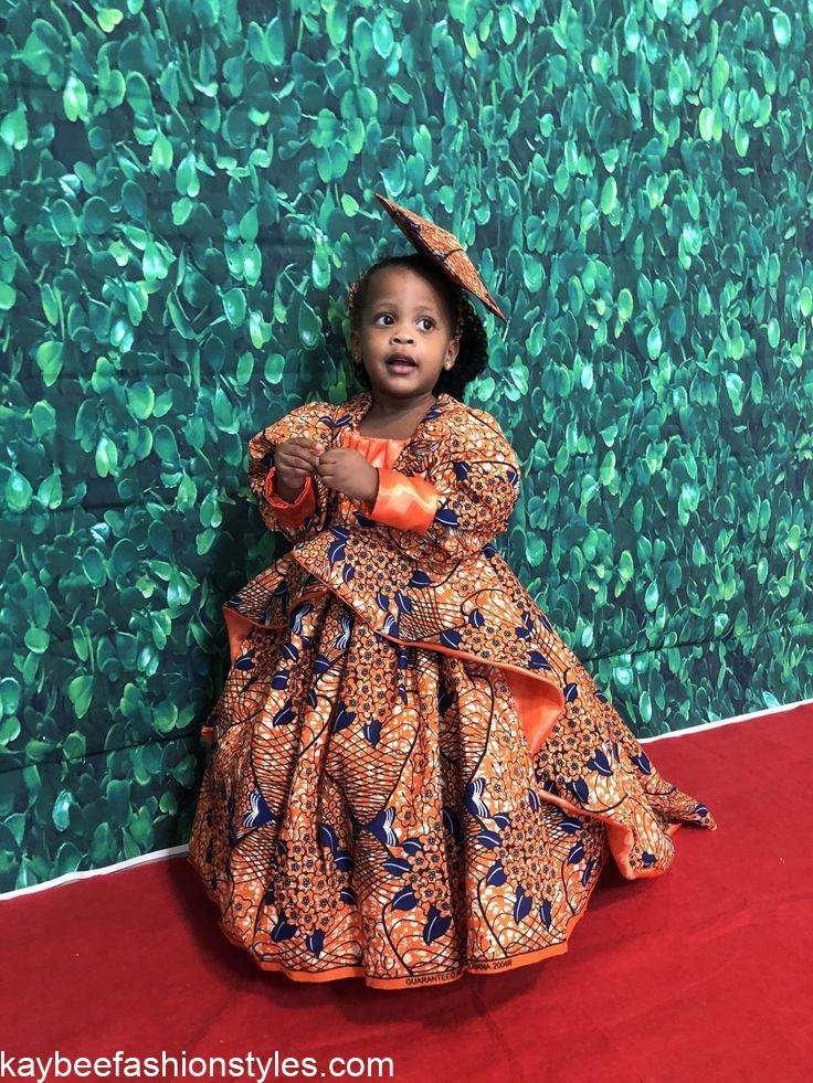 Christmas Gown Styles for Girl Child in Nigeria