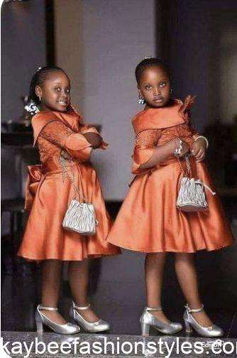 Christmas Gown Styles for Girl Child in Nigeria