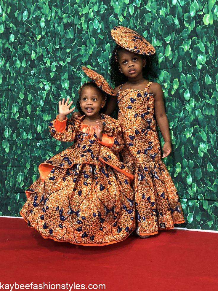 Christmas Gown Styles for Girl Child in Nigeria