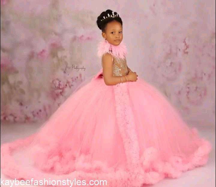 Christmas Gown Styles for Girl Child in Nigeria