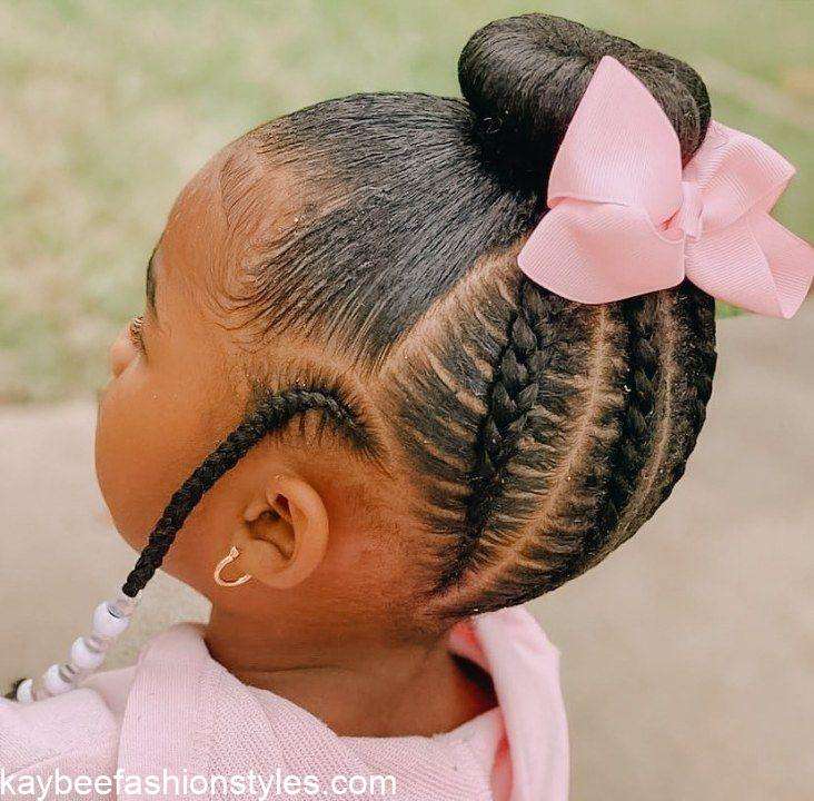 Christmas Hairstyles for Little Girl in Nigeria