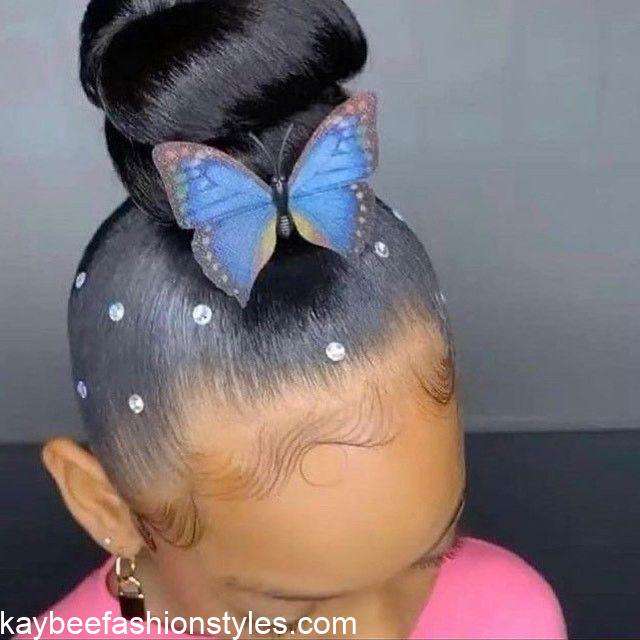 Christmas Hairstyles for Little Girl in Nigeria