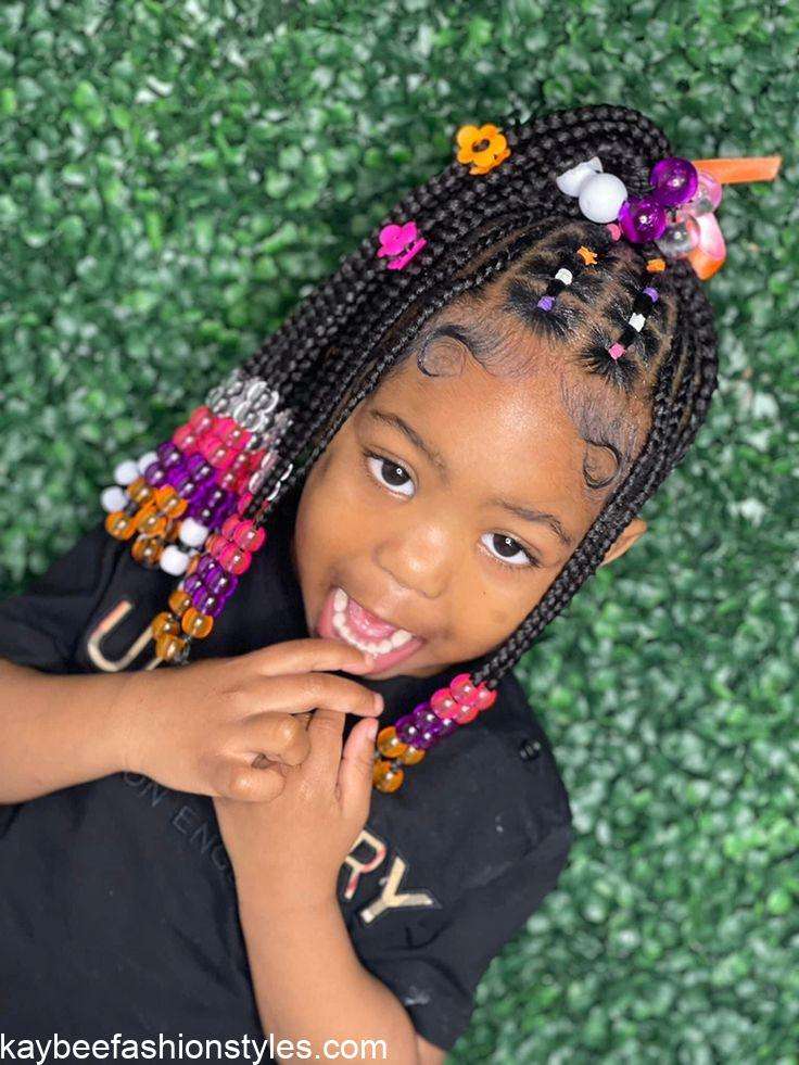 Christmas Hairstyles for Little Girl in Nigeria