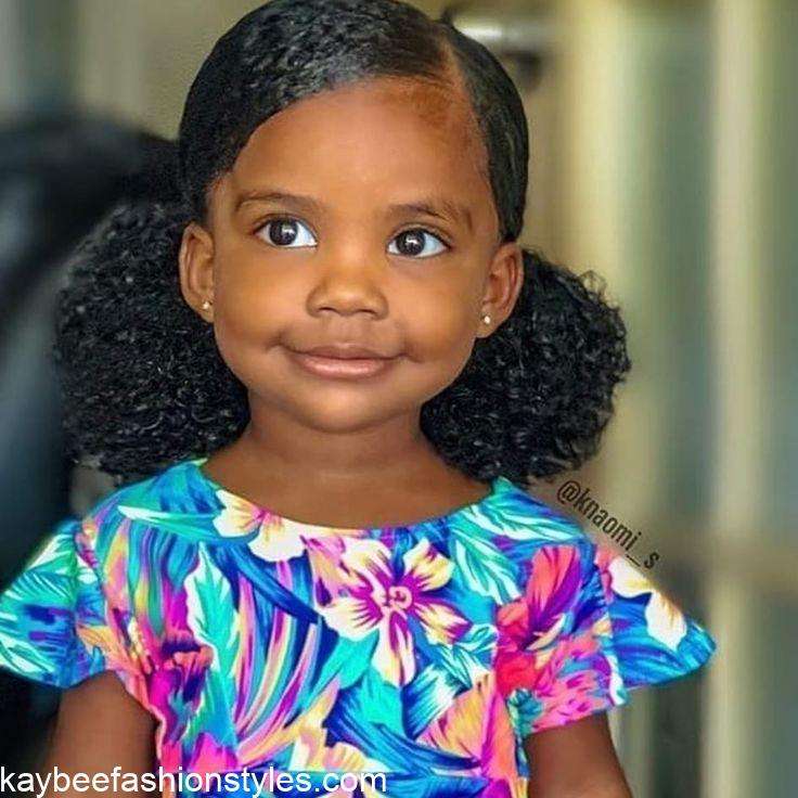 Christmas Hairstyles for Little Girl in Nigeria