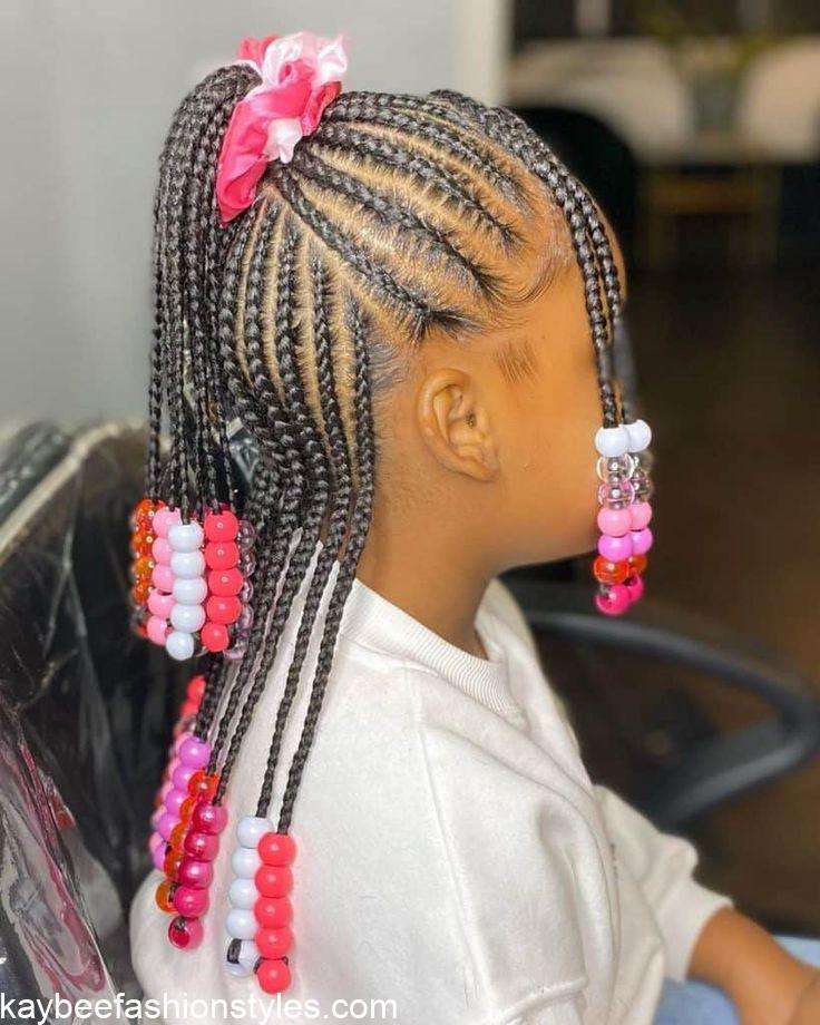 Christmas Hairstyles for Little Girl in Nigeria