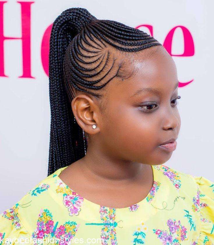 Christmas Hairstyles for Little Girl in Nigeria