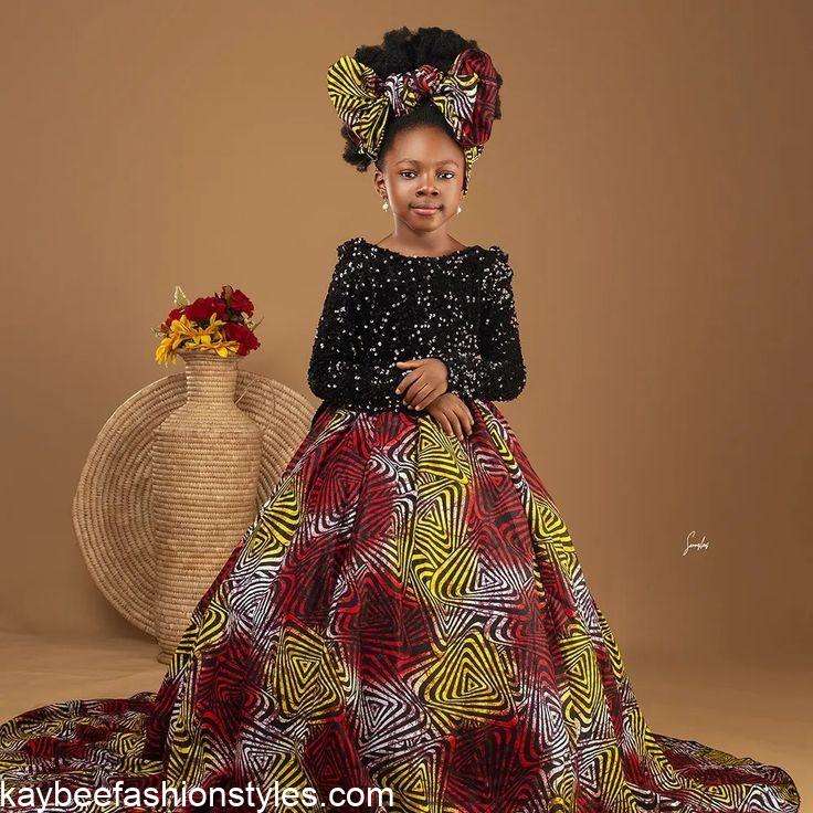 30 Best Christmas Gown Styles for Girl Child in Nigeria - Kaybee ...