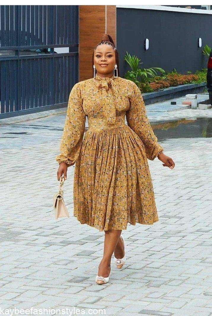 Best English Short Flare Gown Styles in 2023 and 2024 Kaybee Fashion Styles