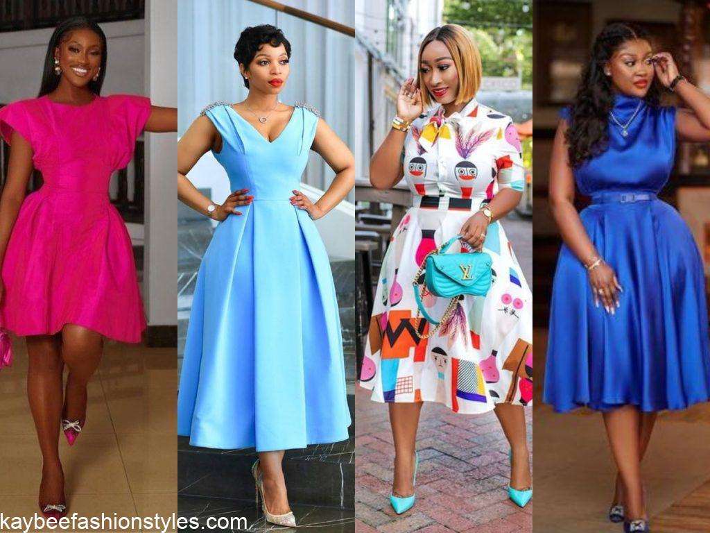 30 Latest English Gown Styles for Church in 2023 - Kaybee Fashion Styles