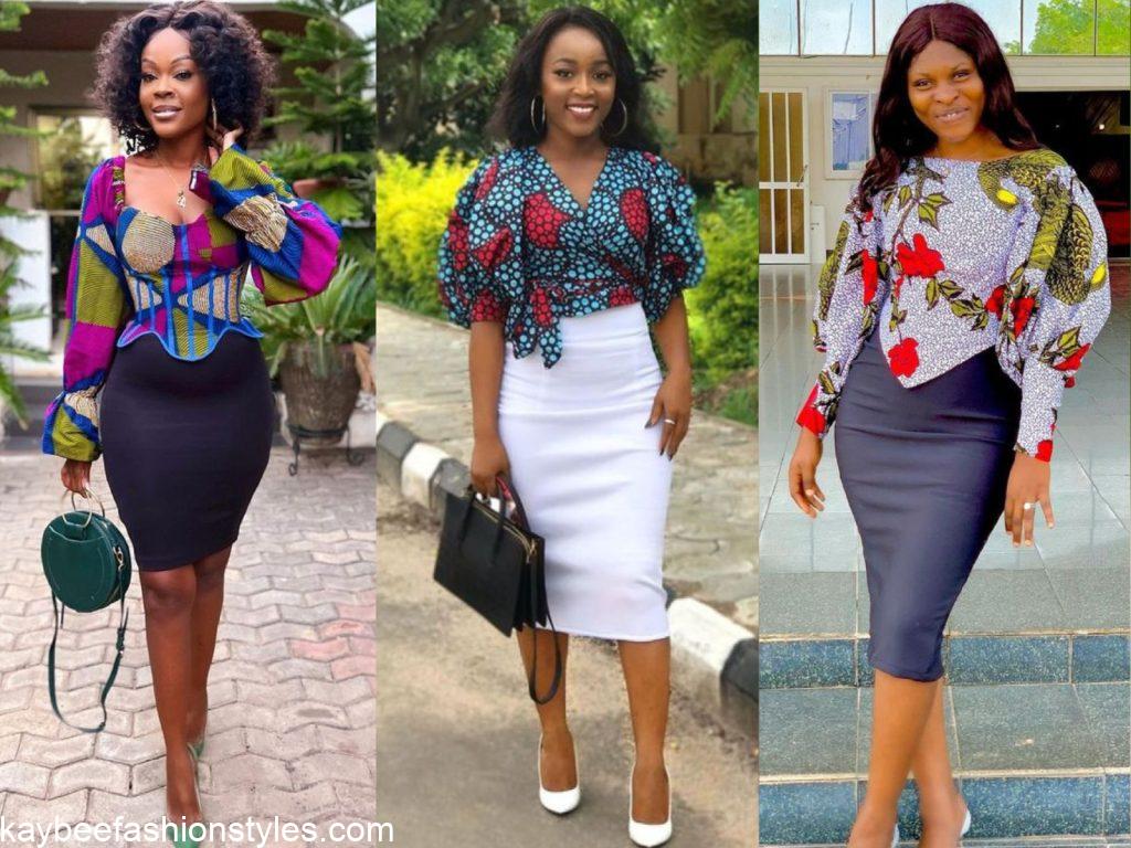 Best Ankara Tops for Skirt Styles for Ladies in 2023