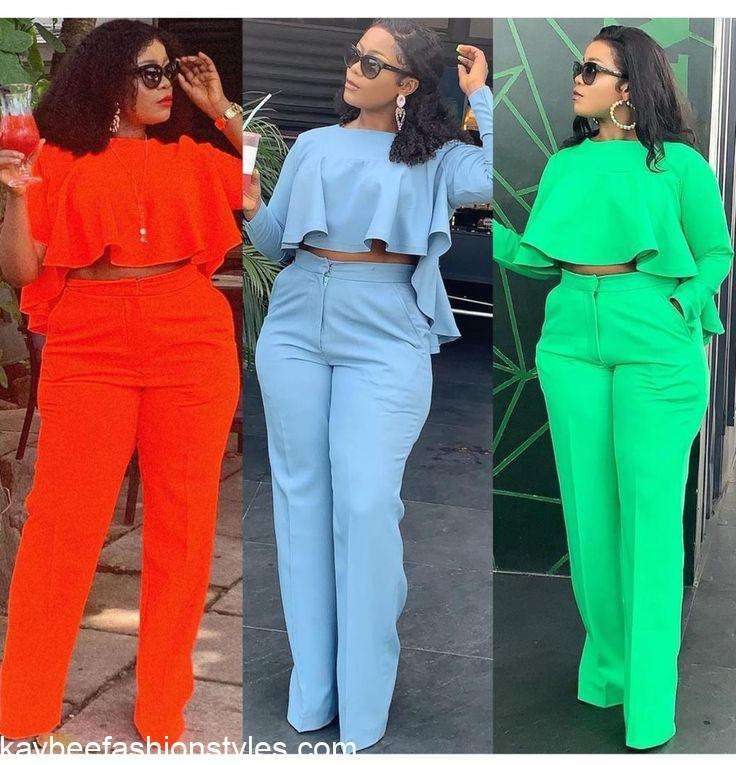 Latest Material Top and Trouser Styles for Ladies in 2023