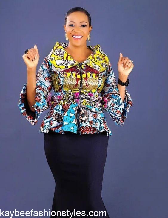 Best Ankara Tops for Skirt Styles for Ladies in 2023