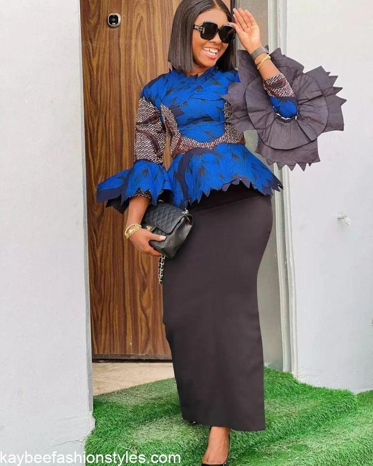 Best Ankara Tops for Skirt Styles for Ladies in 2023