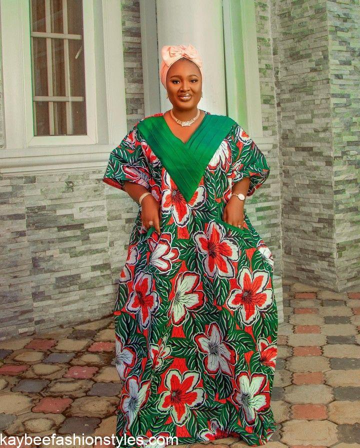 4 Yards Ankara Long Gown Styles for Ladies