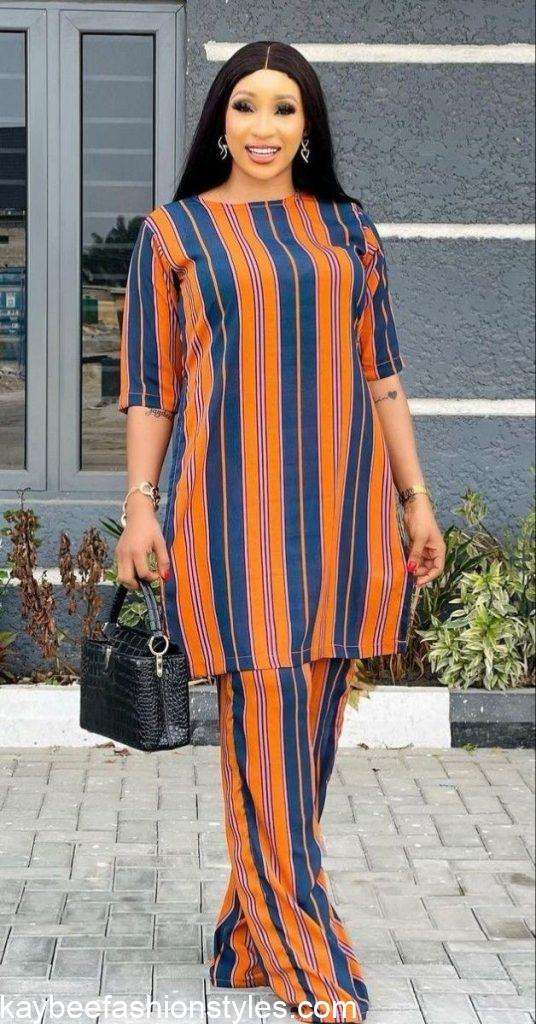 Latest Material Top and Trouser Styles for Ladies in 2023 - Kaybee ...