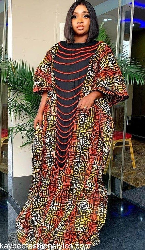 4 Yards Ankara Long Gown Styles for Ladies