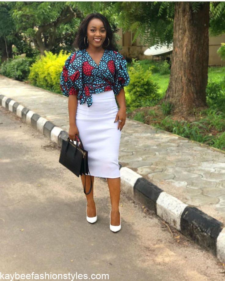 Best Ankara Tops for Skirt Styles for Ladies in 2023