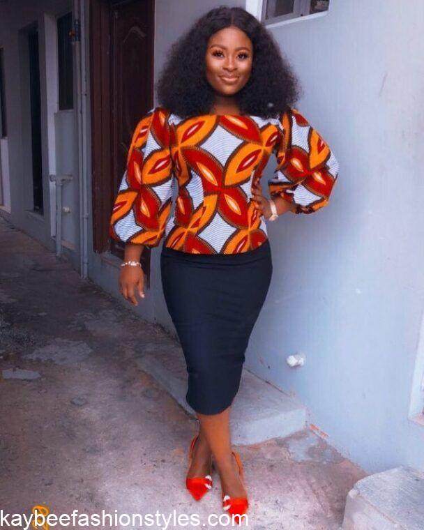 Best Ankara Tops for Skirt Styles for Ladies in 2023