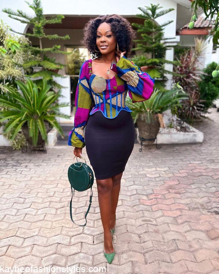 Best Ankara Tops for Skirt Styles for Ladies in 2023