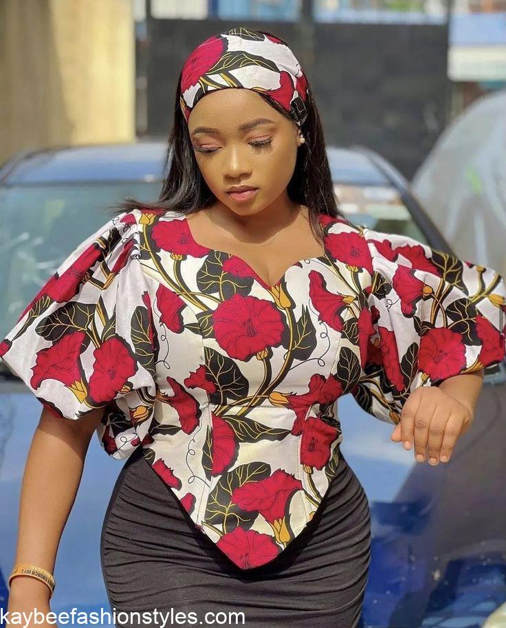 Best Ankara Tops for Skirt Styles for Ladies in 2023