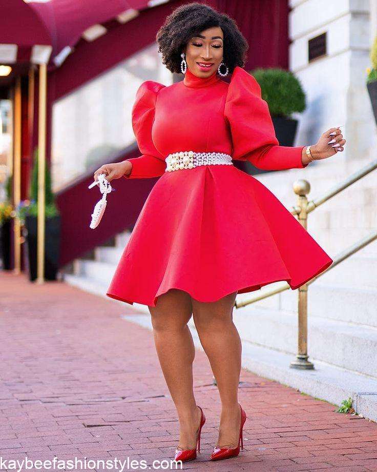 Best English Short Flare Gown Styles in 2022 and 2023 - Kaybee Fashion  Styles