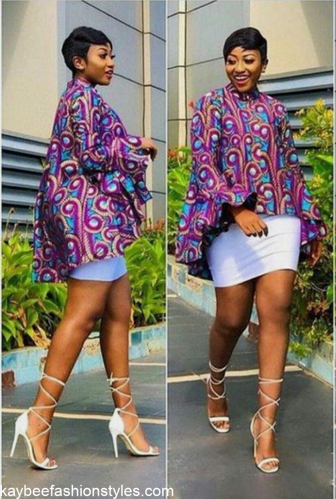 Best Ankara Tops for Skirt Styles for Ladies in 2023