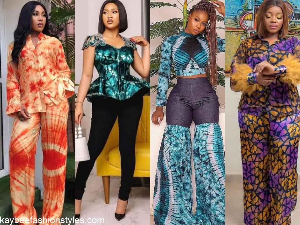 Best Adire Top and Trouser Styles for Ladies in 2023