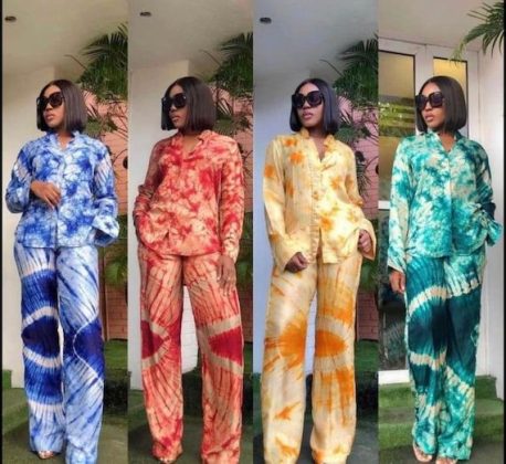 Best Adire Top and Trouser Styles for Ladies in 2023 - Kaybee Fashion