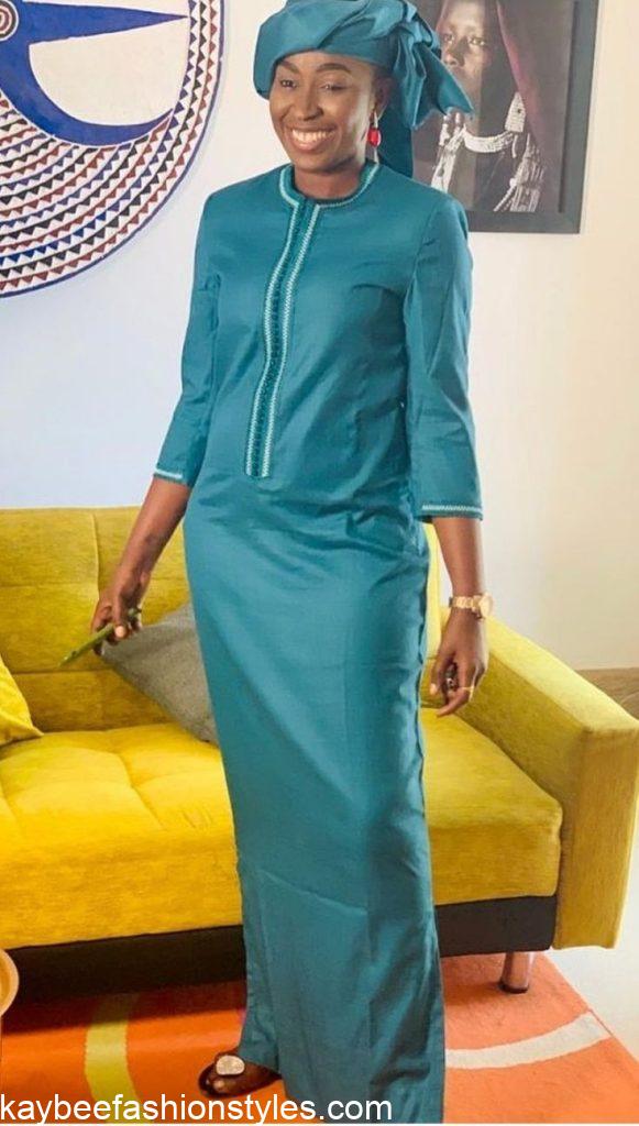 Latest Female Senator Gown Styles for Ladies 