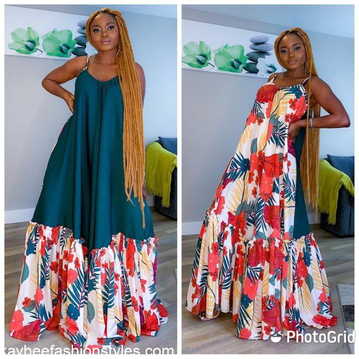 Best Flower Chiffon Gown Styles in Nigeria