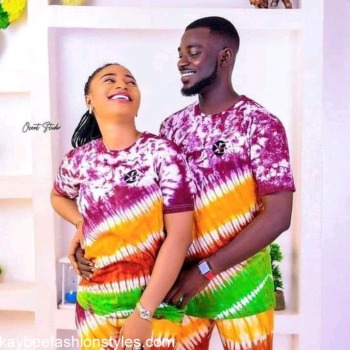 Latest Adire/Kampala Styles for Couples in 2023