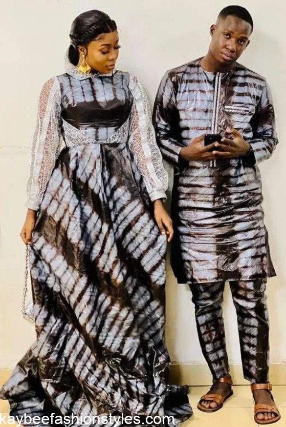 Latest Adire/Kampala Styles for Couples in 2023