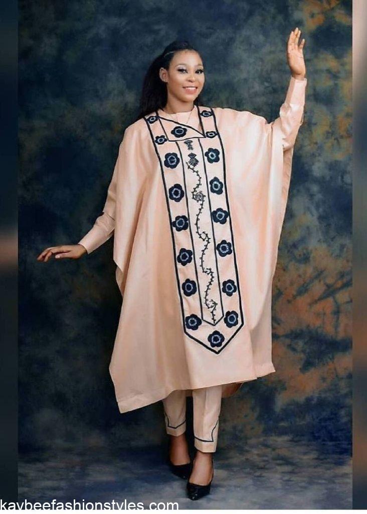 30 Latest Agbada Styles for Ladies in Nigeria