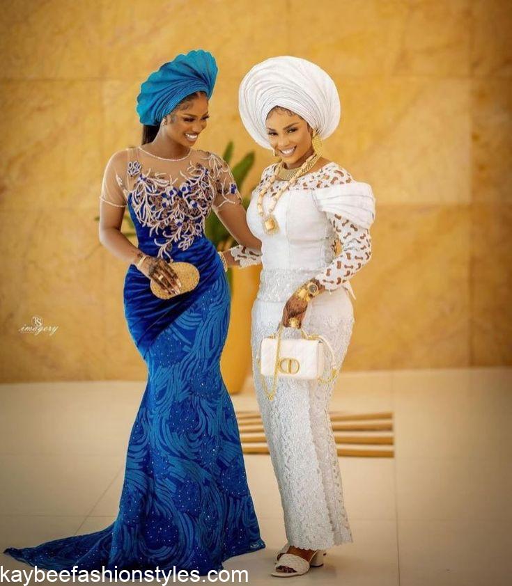 Best Matching Mother and Daughter Lace Styles in Nigeria