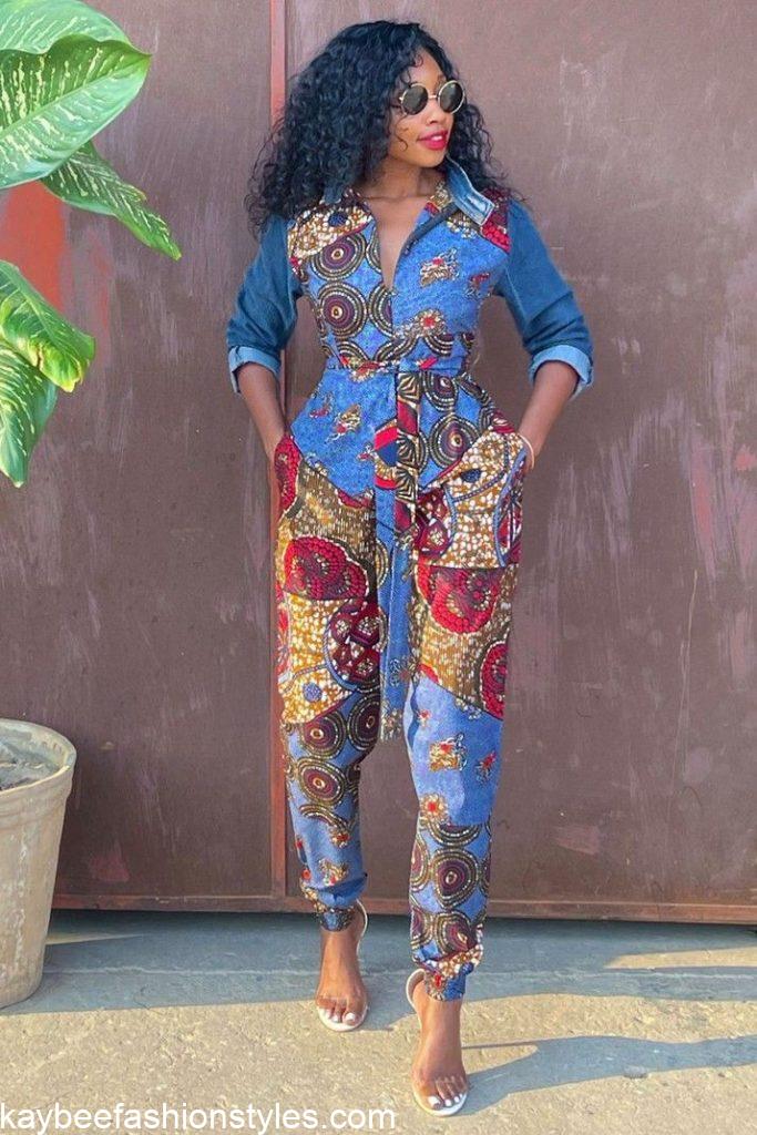 Latest Vintage Material Styles for Ladies in Nigeria