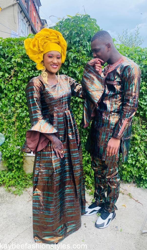 Latest Adire/Kampala Styles for Couples in 2023